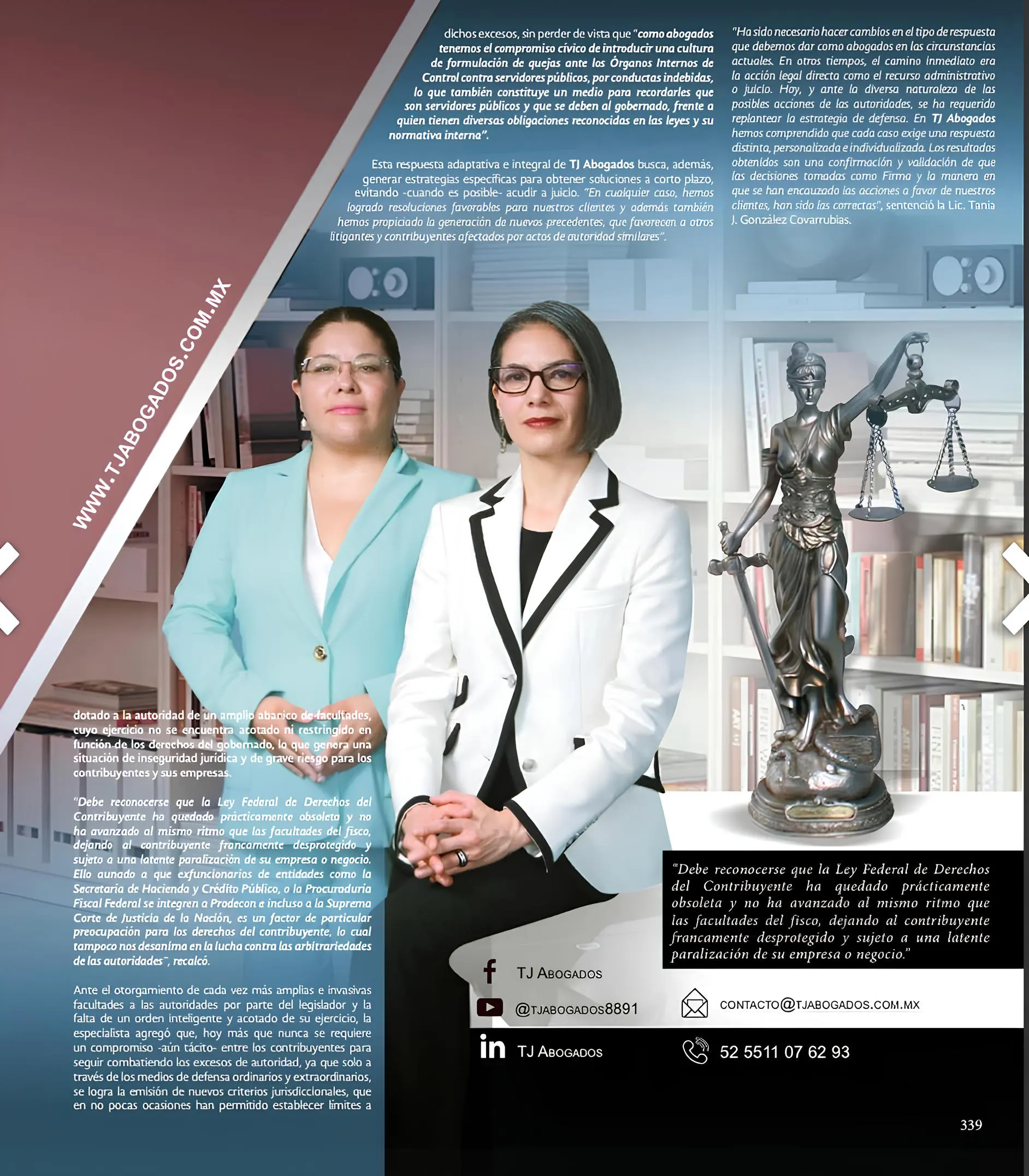 TJ Abogados® - Entrevista Los Mejores Despachos de México